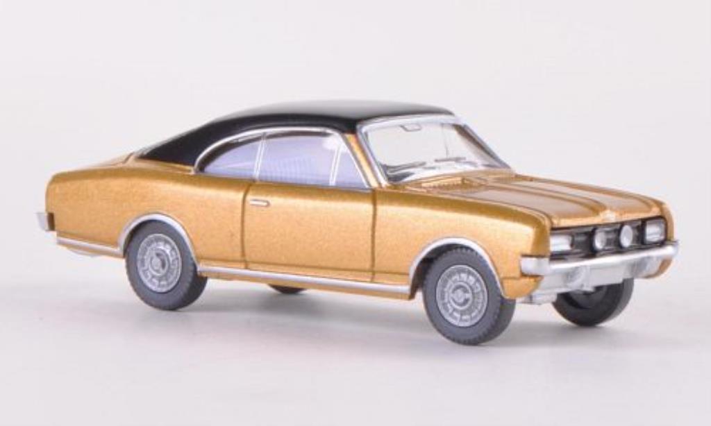 Opel Commodore A 1/87 Wiking A Coupe gold/black diecast model cars