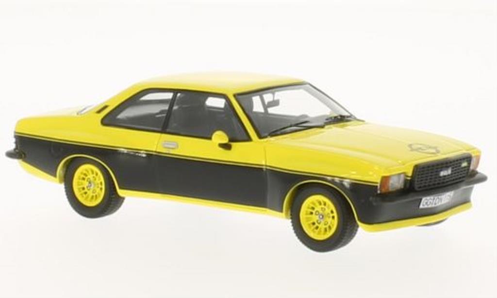 Opel Commodore B 1/43 Neo B GS/E Steinmetz yellow/black diecast model cars