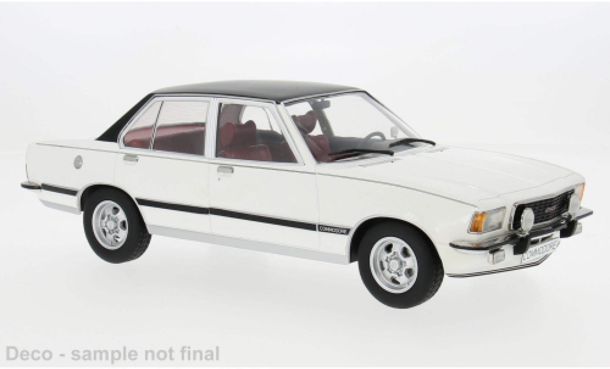 Opel Commodore 1/18 MCG B white 1972 1:18 diecast model cars