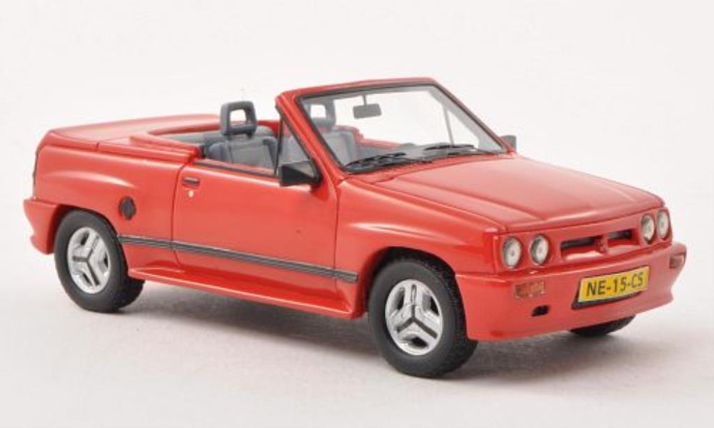 Opel Corsa 1/43 Neo Spider Irmscher i120 red 1985 diecast model cars