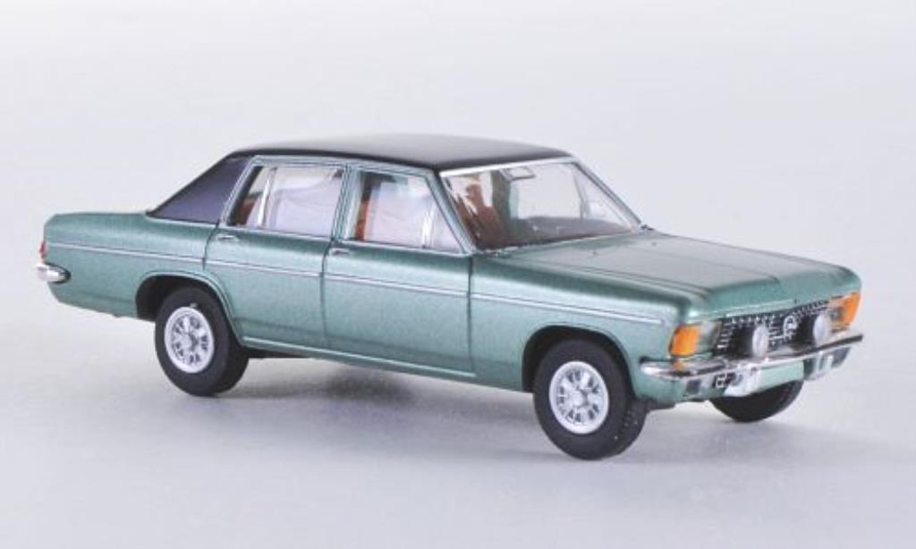 Opel Diplomat 1/87 Brekina B grun/matt-black diecast model cars