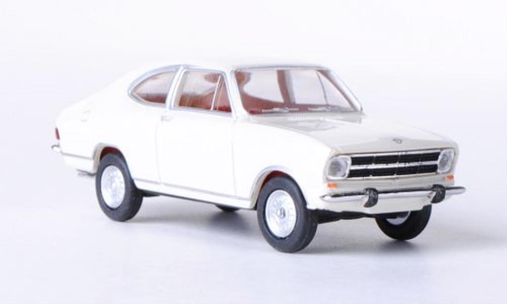 Opel Kadett B 1/87 Herpa B Coupe white diecast model cars
