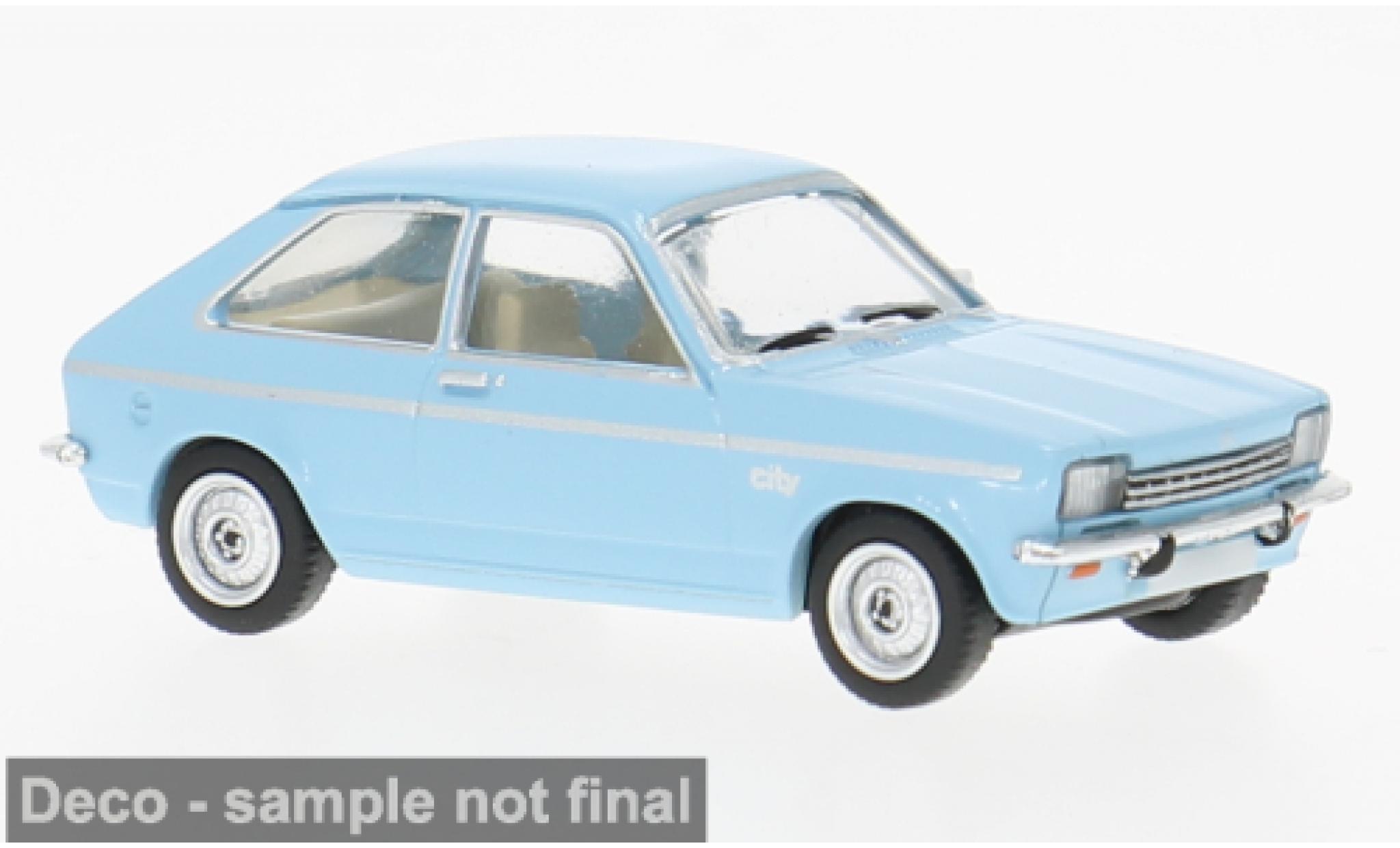 Opel Kadett 1/87 PCX87 C City blue 1975 1:87 diecast model cars