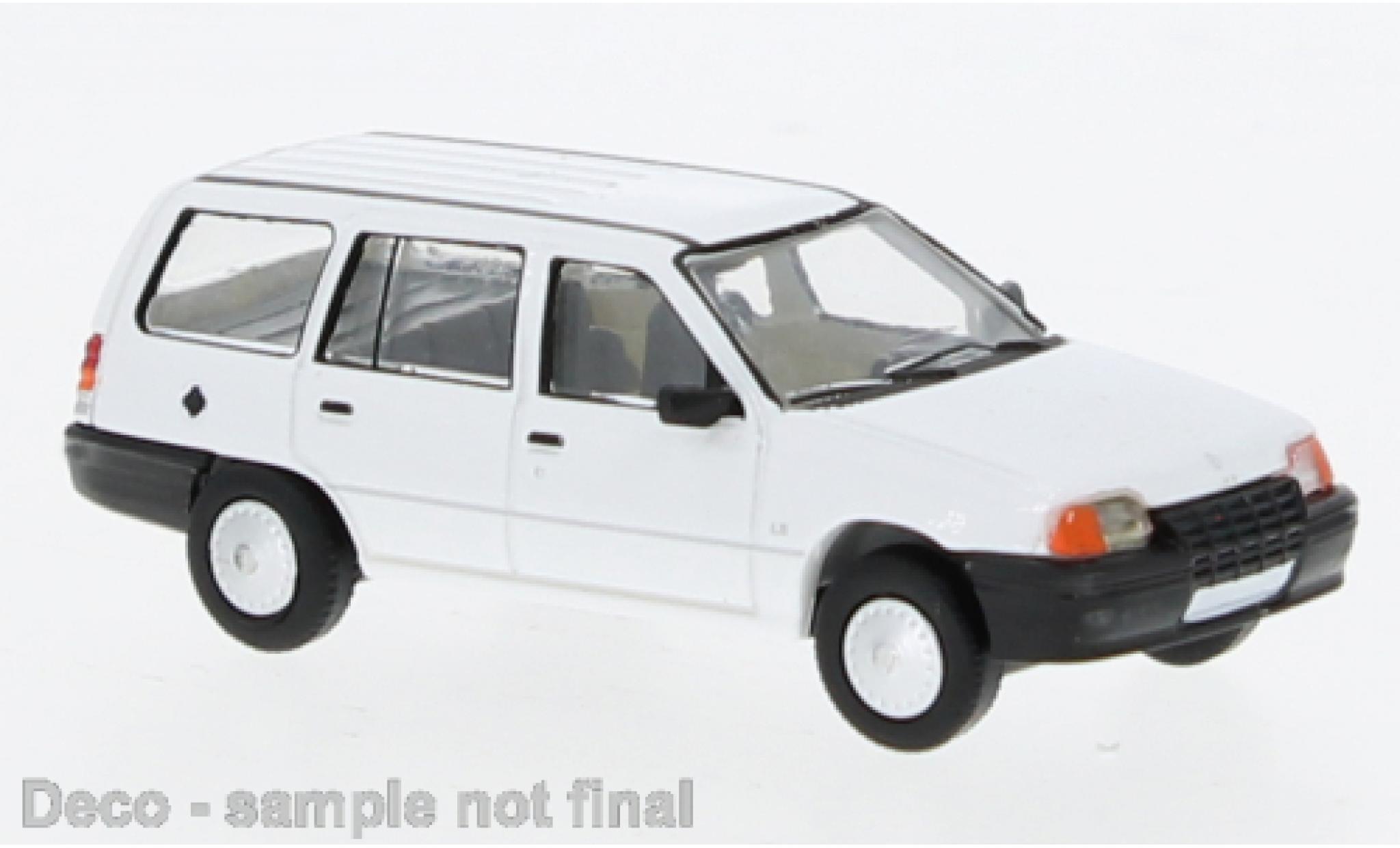 Opel Kadett 1/87 PCX87 E Carav white 1:87 diecast model cars