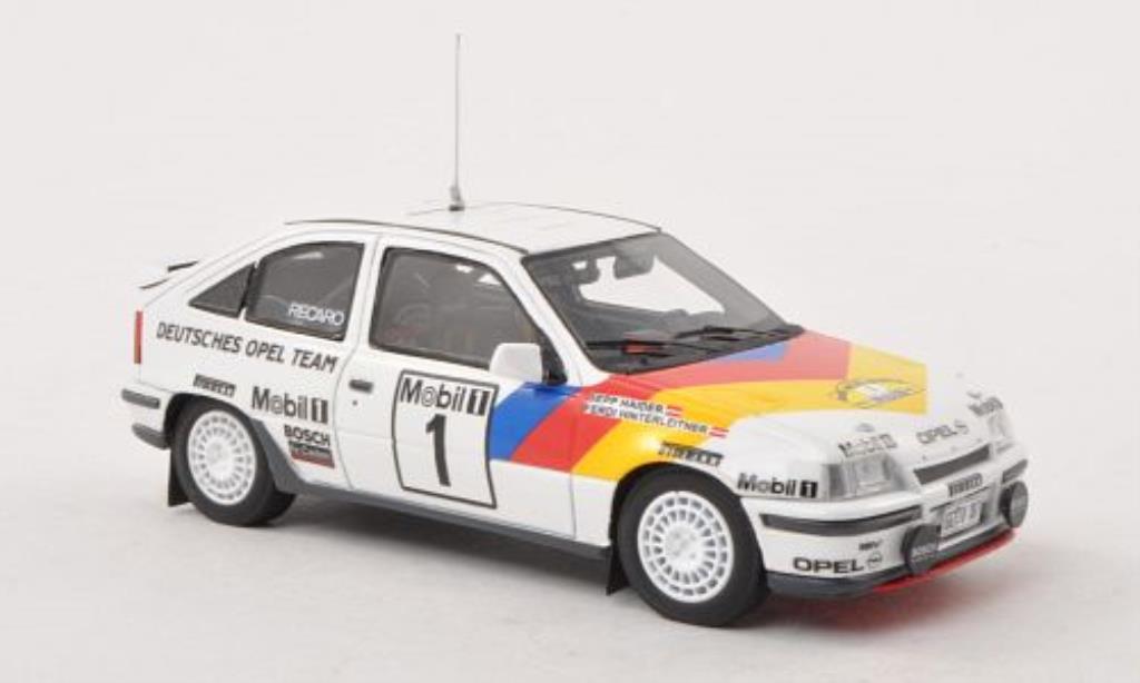 Opel Kadett E 1/43 Minichamps E GSI 16V No.1 Deutsches Team ADAC Rally Hessen 1989 /F.Hinterleitner diecast model cars