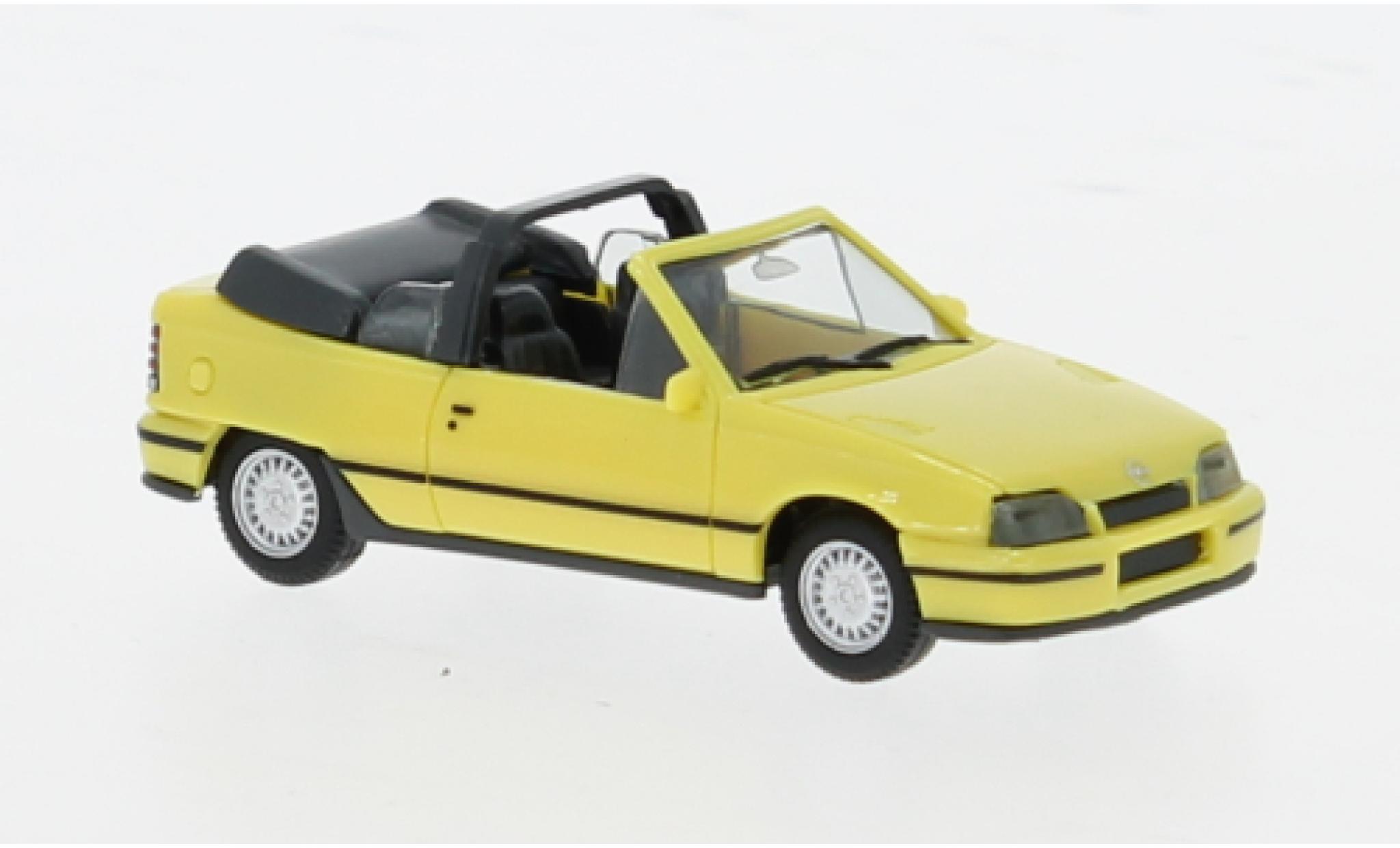 Opel Kadett 1/87 Herpa E GSi Convertible yellow 1:87 diecast model cars