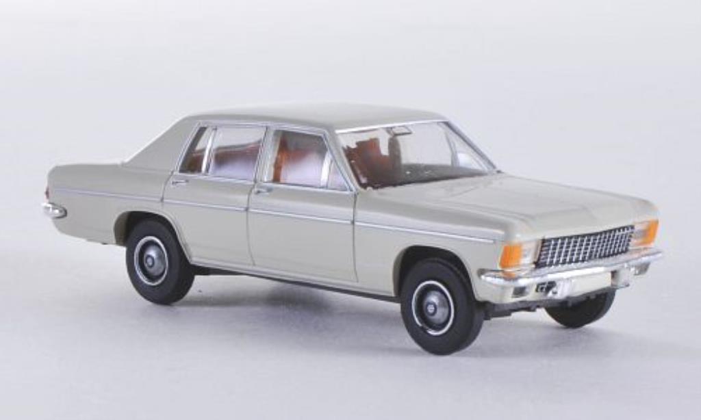 Opel Kapitan 1/87 Brekina B grey diecast model cars