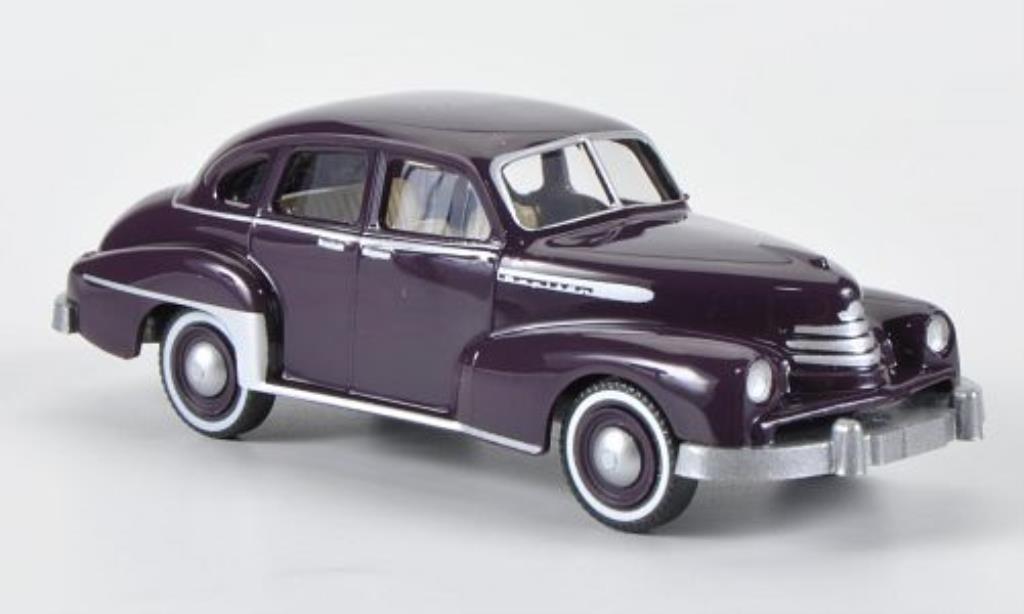 Opel Kapitan 1/87 Wiking lila 1951 diecast model cars