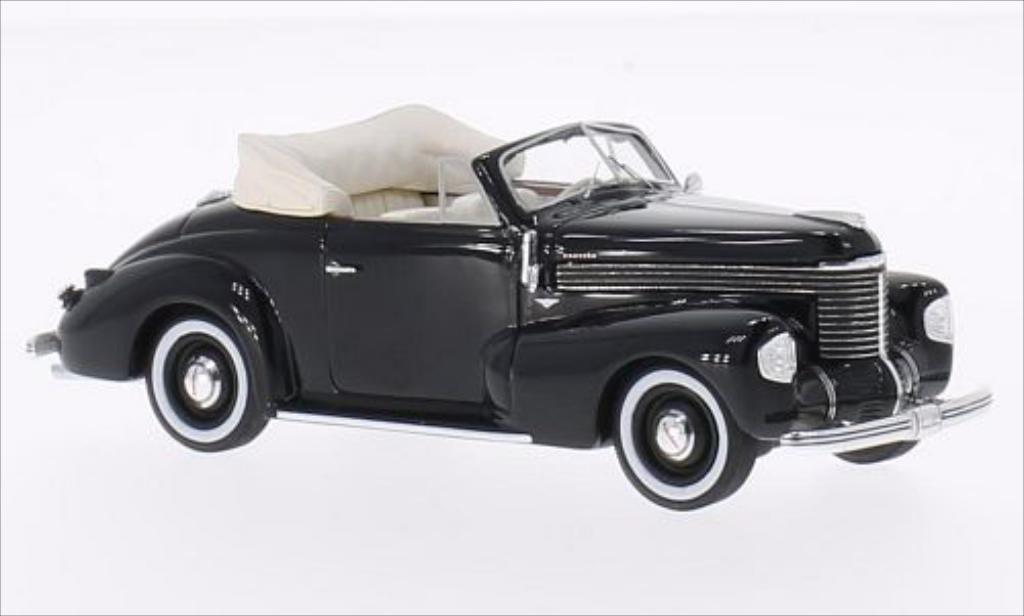 Opel Kapitan 1/43 Neo Hebmuller Convertible black 1940 diecast model cars