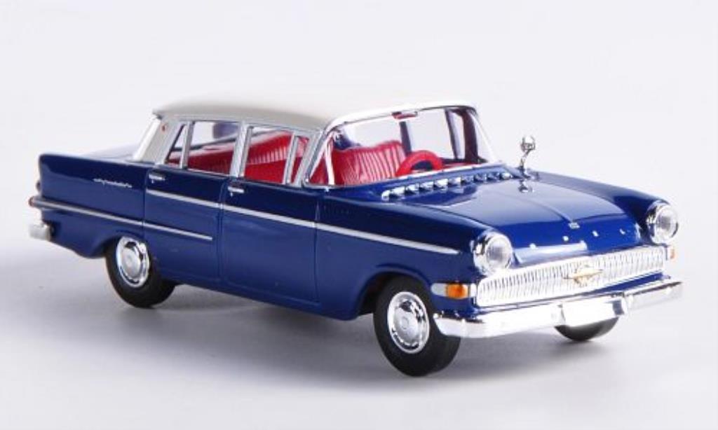 Opel Kapitan 1/87 Brekina P2.6 blue/white diecast model cars