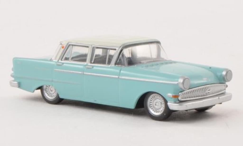 Opel Kapitan 1/87 Herpa P2.6 turkis/grey diecast model cars