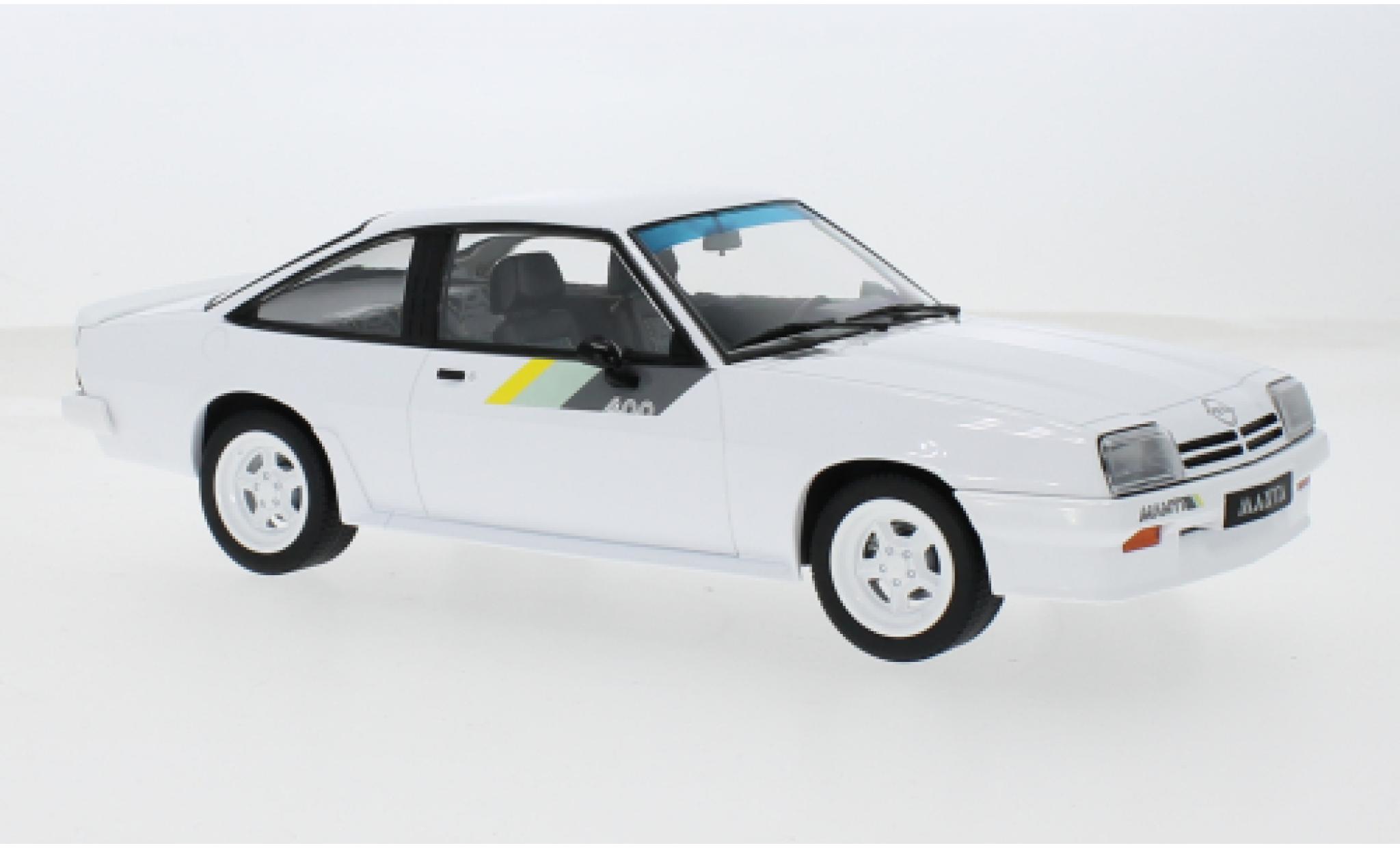 Opel Manta 1/18 Norev 400 white 1:18 diecast model cars