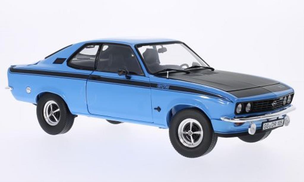 Opel Manta A 1/18 Norev A GT/E blue 1975 diecast model cars