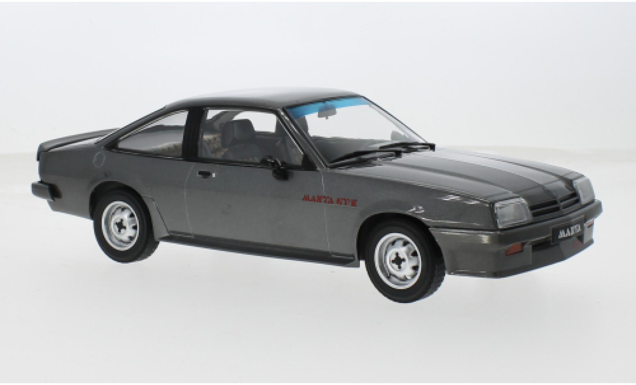 Opel Manta 1/18 Norev B GT/E grey 1:18 diecast model cars