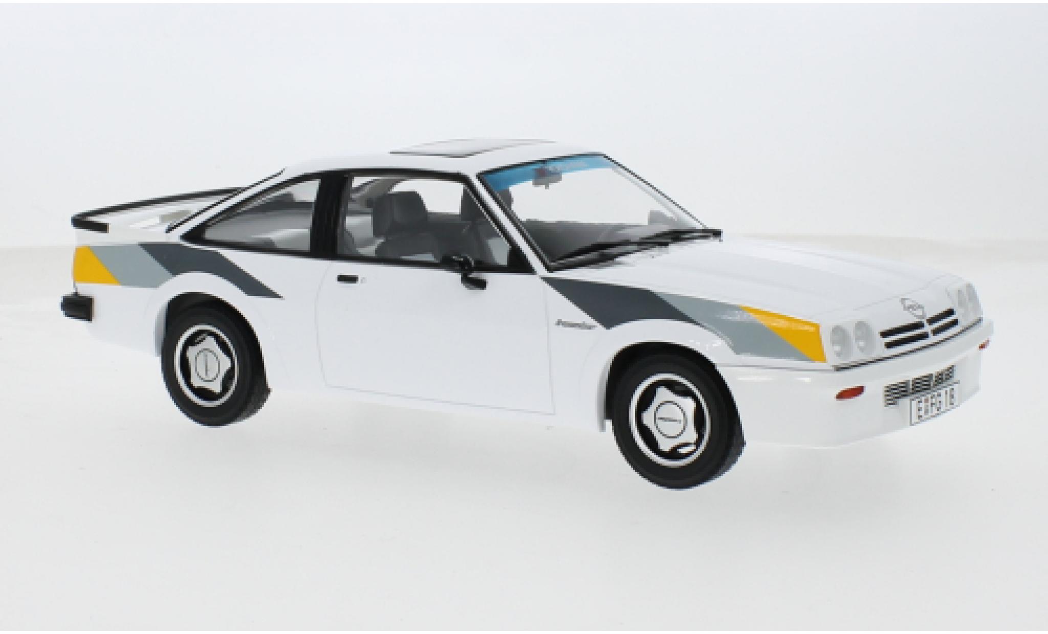 Opel Manta 1/18 Norev B white 1:18 diecast model cars