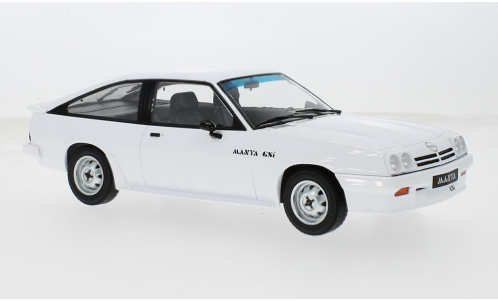 Opel Manta 1/18 Norev CC GSI white 1:18 diecast model cars