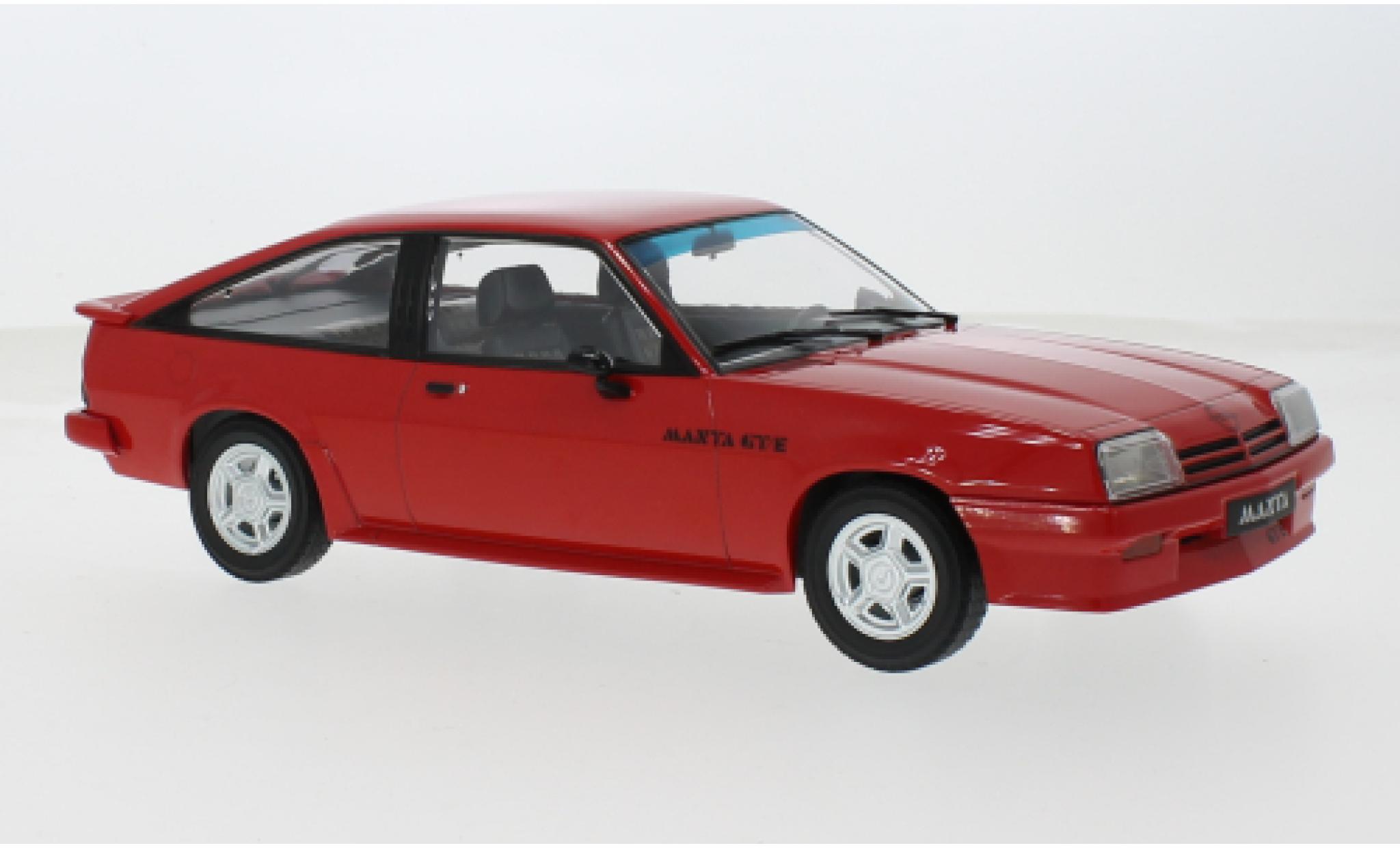 Opel Manta 1/18 Norev CC GT/E red 1:18 diecast model cars