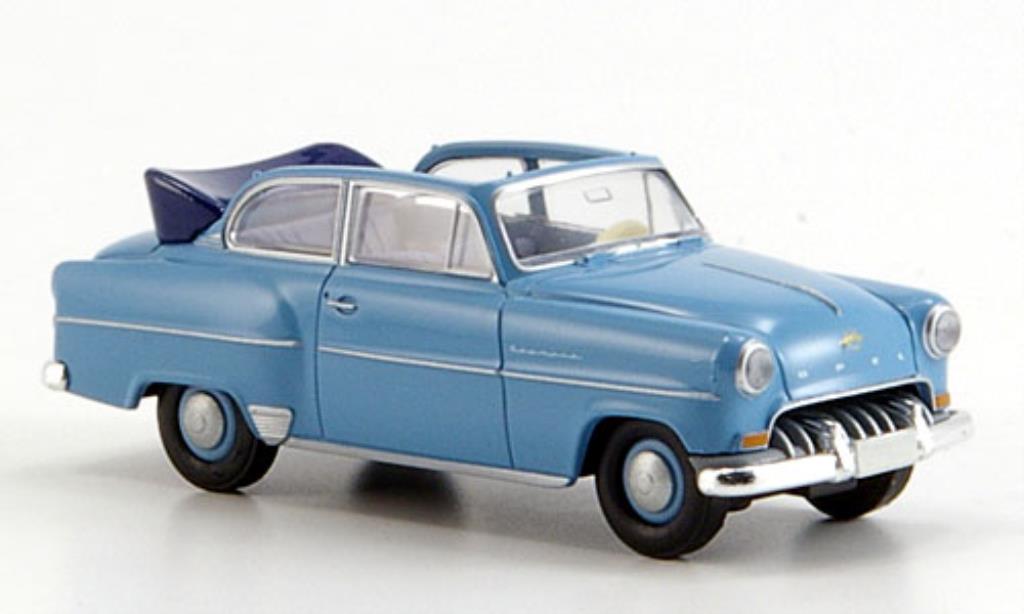 Opel Olympia 1/87 Brekina Convertible blue diecast model cars