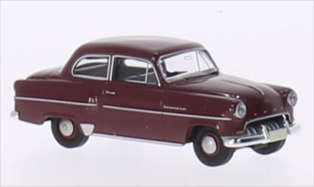 Opel Olympia 1/87 Brekina Limousine red diecast model cars