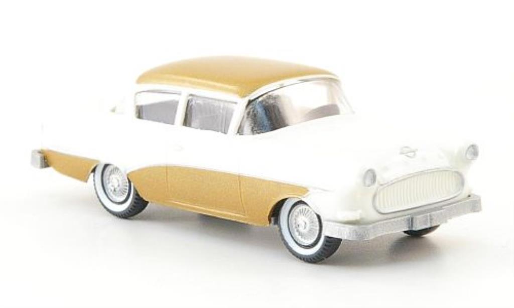 Opel Rekord 1/87 Wiking Ascona beige/gold diecast model cars