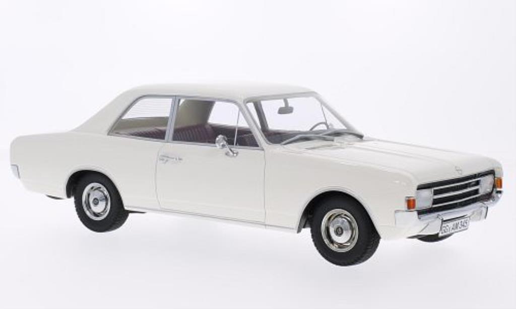 Opel Rekord 1/18 Minichamps C Limousine white 1966 diecast model cars