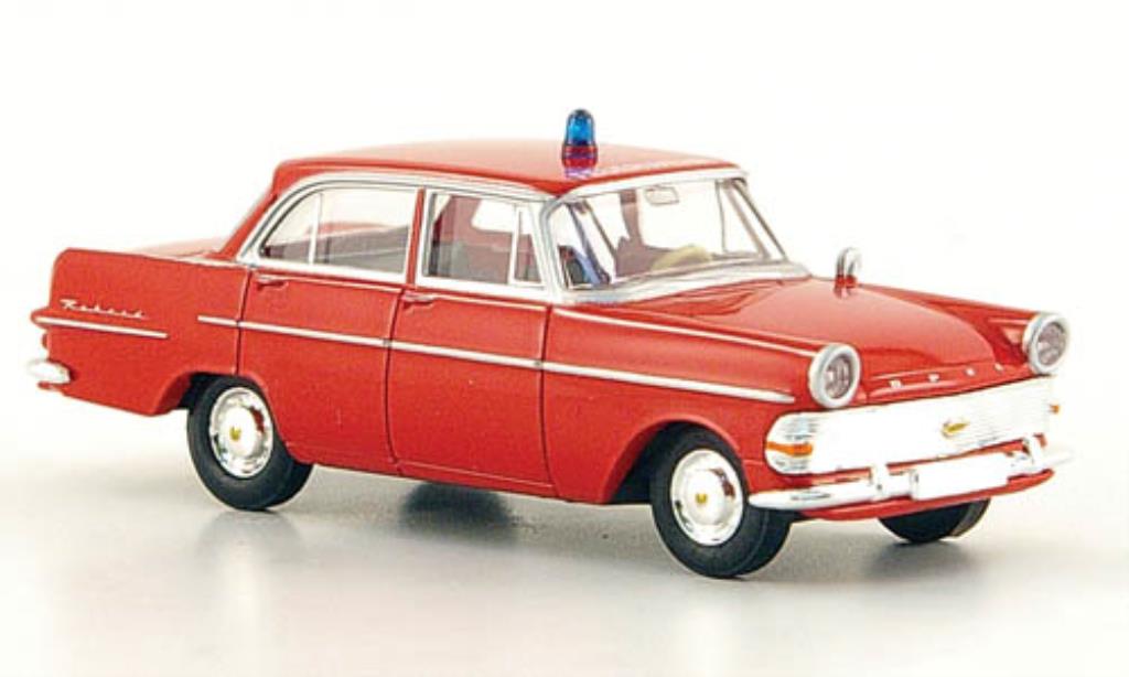 Opel Rekord 1/87 Brekina P 2 Fire brigade diecast model cars