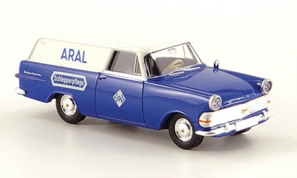 Opel Rekord 1/87 Brekina P2 Kasten Aral Schlepperpflege diecast model cars