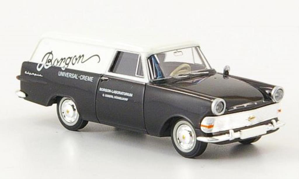 Opel Rekord 1/87 Brekina PII Kasten Borgon diecast model cars