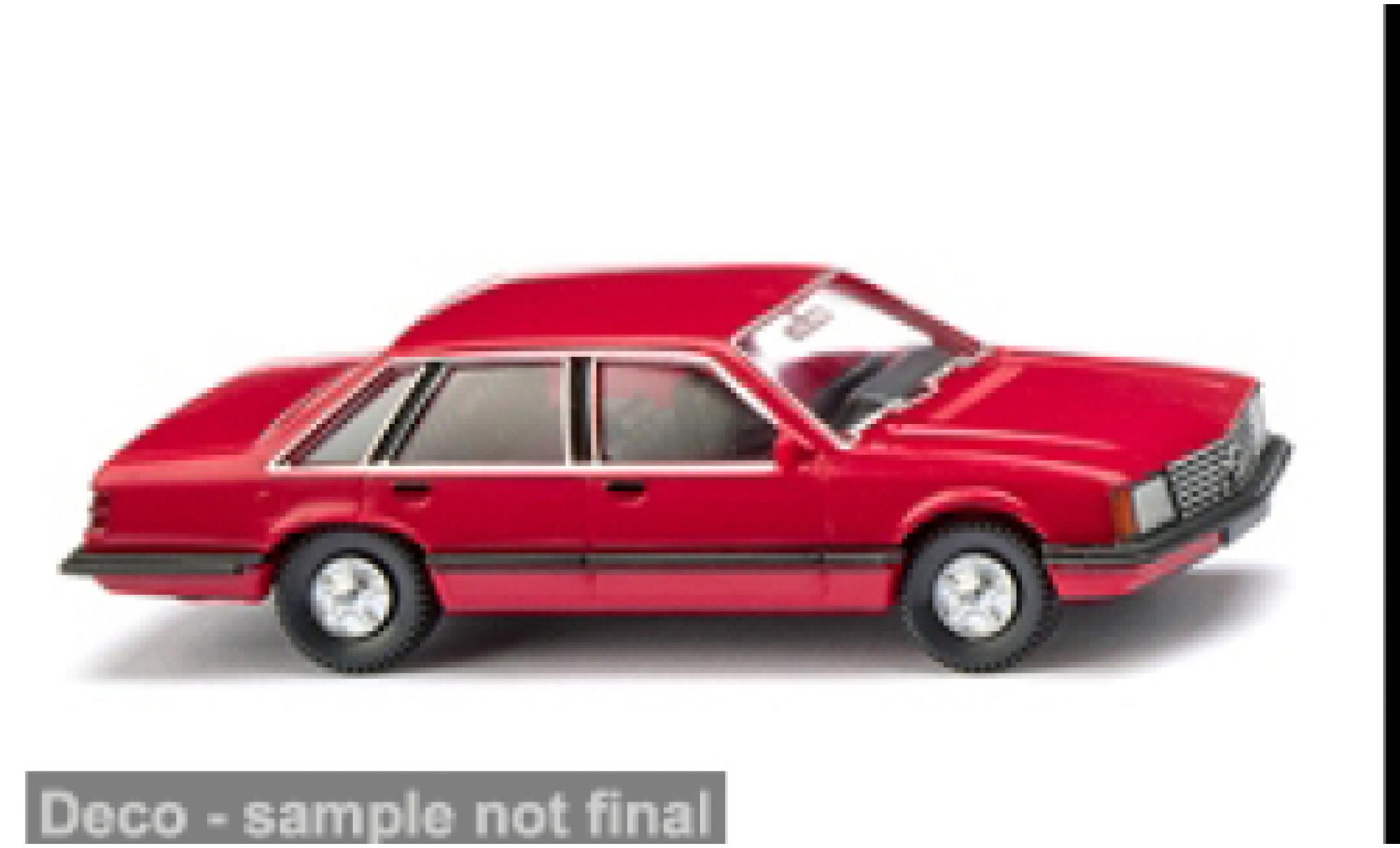 Opel Senator 1/87 Wiking red 1978 1:87 diecast model cars
