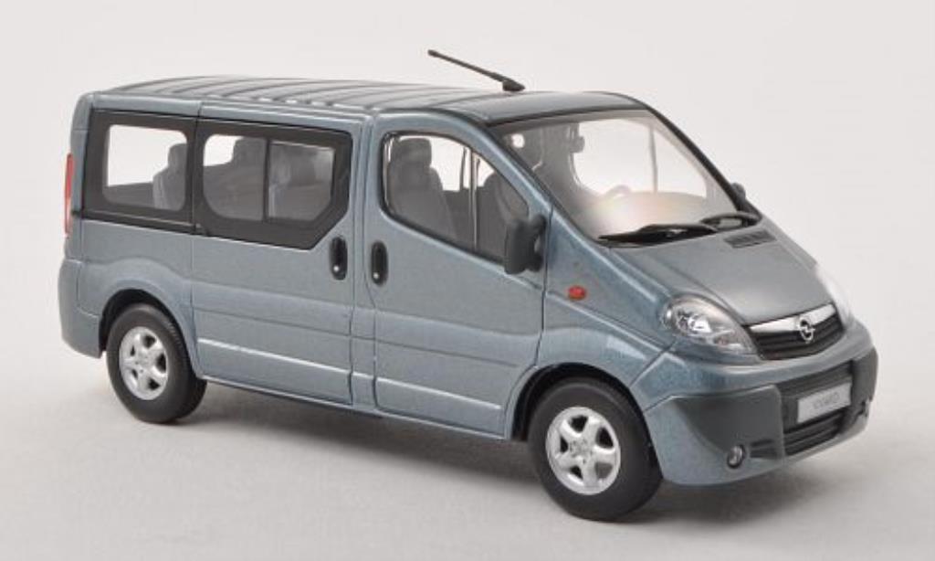 Opel Vivaro 1/43 Minichamps Bus blue-grey diecast model cars