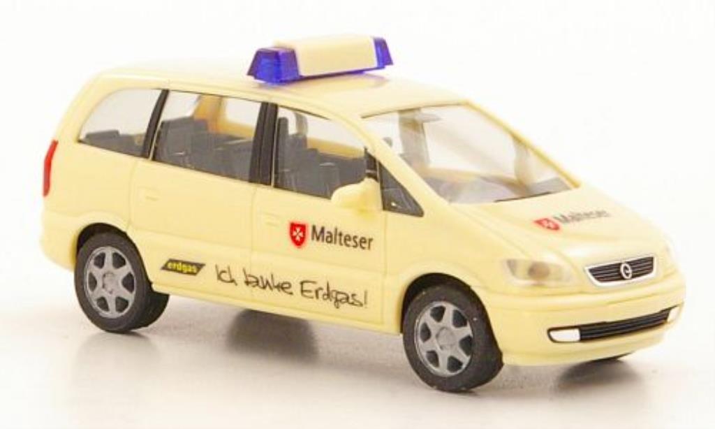 Opel Zafira 1/87 Herpa Malteser diecast model cars