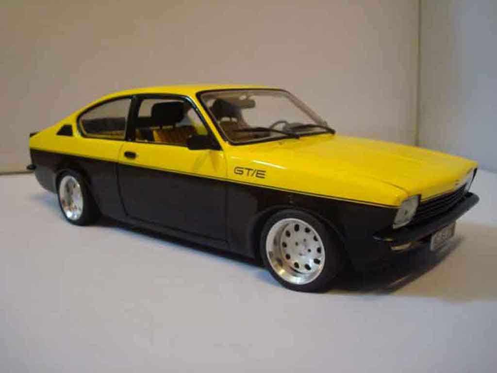 Opel Kadett coupe 1/18 Minichamps coupe c / gte 1976 diecast model cars