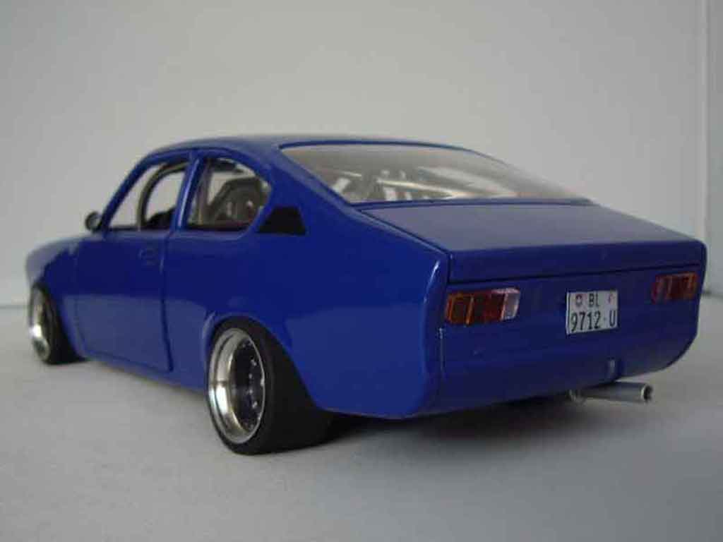 Opel Kadett C coupe sr 1976 blue 1/18 Minichamps
