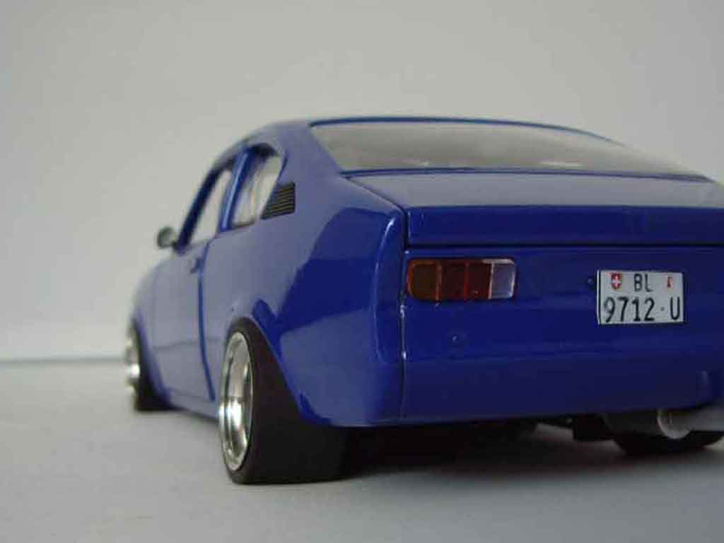 Opel Kadett C coupe sr 1976 blue 1/18 Minichamps