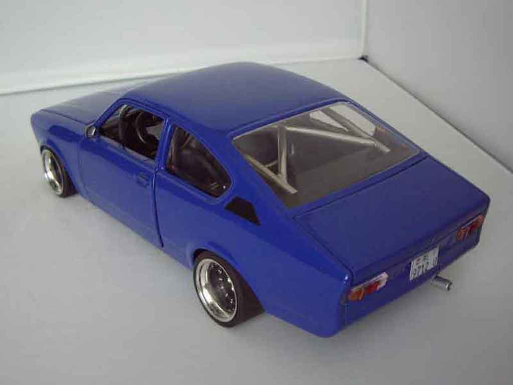 Opel Kadett C coupe sr 1976 blue 1/18 Minichamps