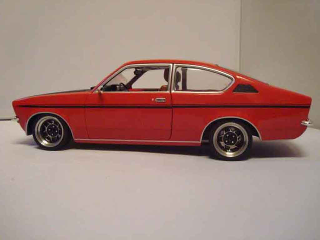 Opel Kadett C coupe sr 1976 red 1/18 Minichamps