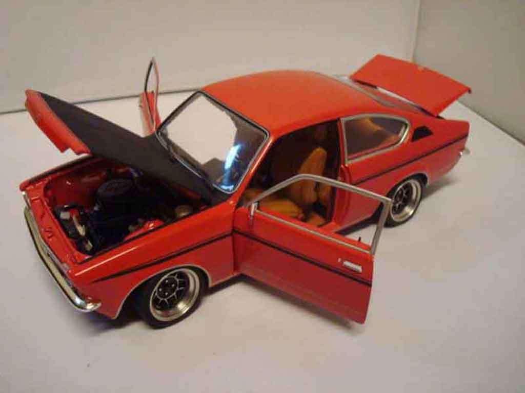 Opel Kadett C coupe sr 1976 red 1/18 Minichamps