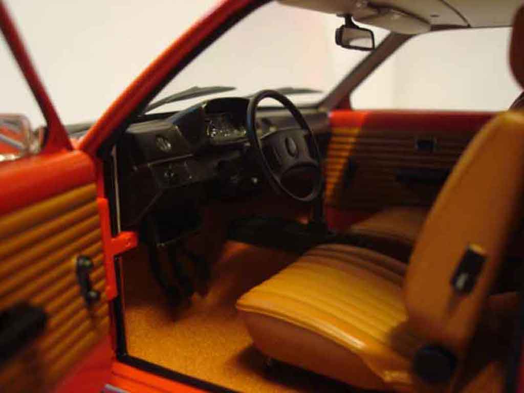Opel Kadett C coupe sr 1976 red 1/18 Minichamps