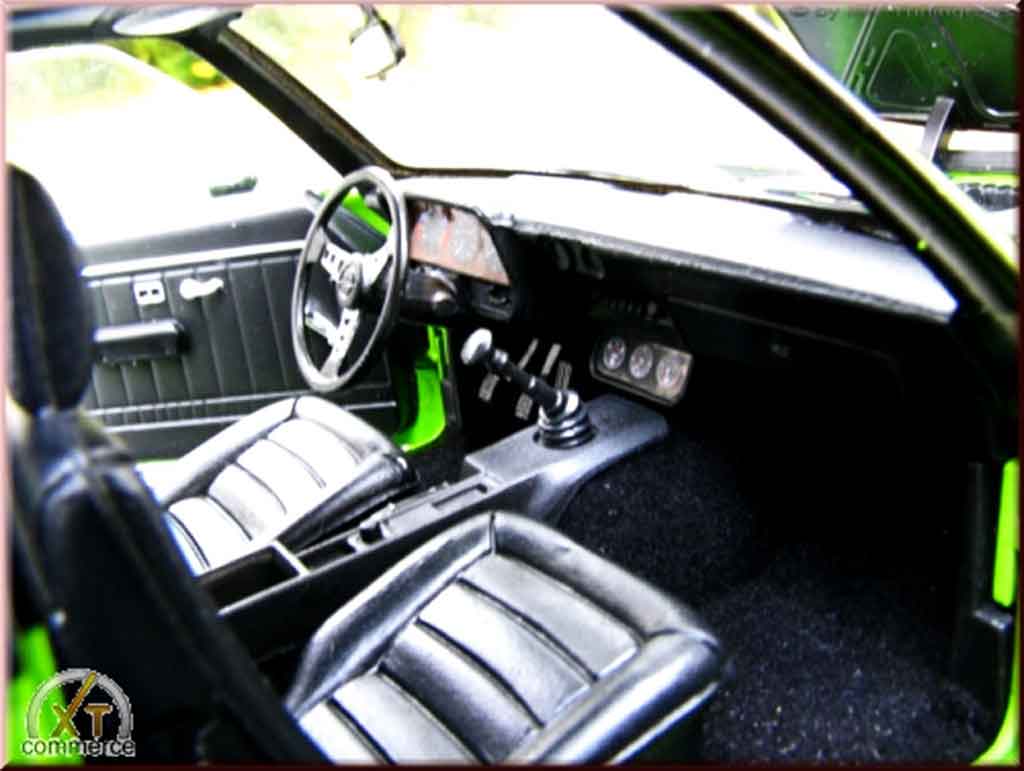 Opel Manta A gt/e green 1975 jantes bbs bords larges 1/18 Norev