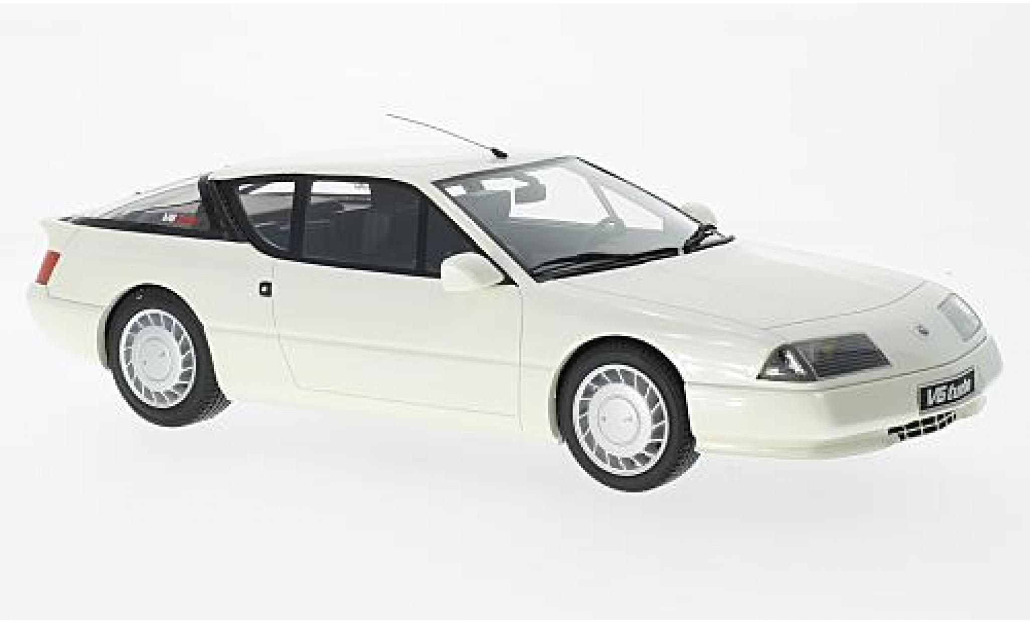 Alpine GTA 1/18 Ottomobile V6 Turbo metallic white diecast model cars
