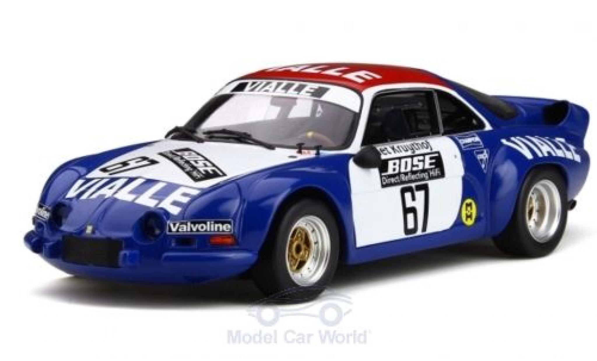 Alpine A110 1/18 Ottomobile Renault Gr.5 No.67 Rally-Cross 1977 P.Kruythof diecast model cars