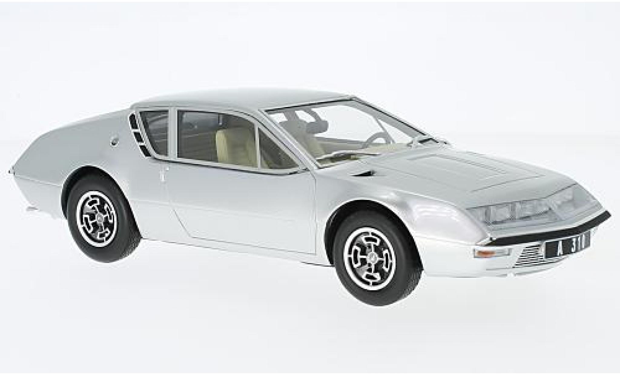 Alpine A310 1/18 Ottomobile Renault 1600 grey diecast model cars