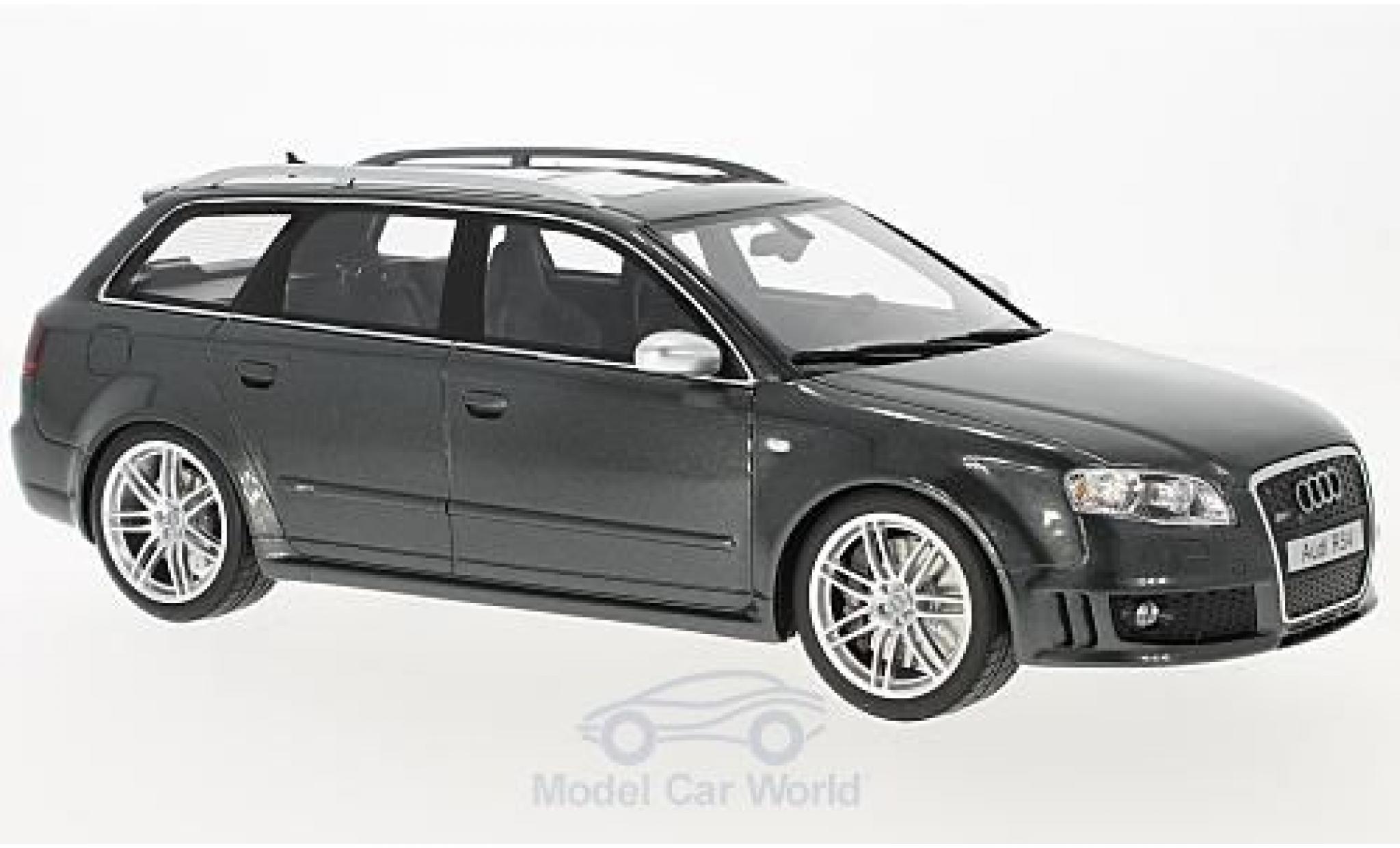 Audi RS4 1/18 Ottomobile (B7) metallic grey 2006 diecast model cars