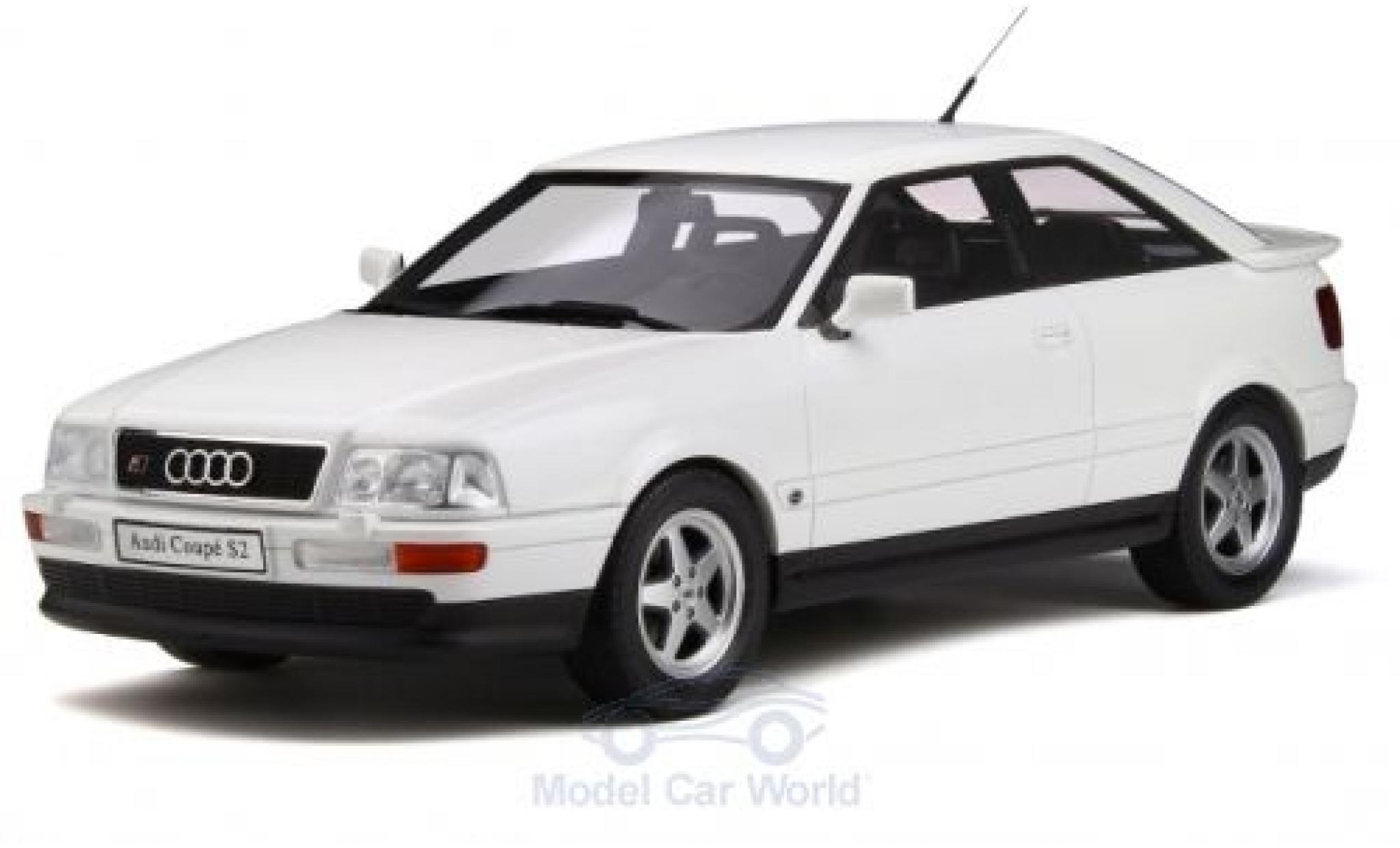 Audi S2 1/18 Ottomobile metallic white 1991 diecast model cars