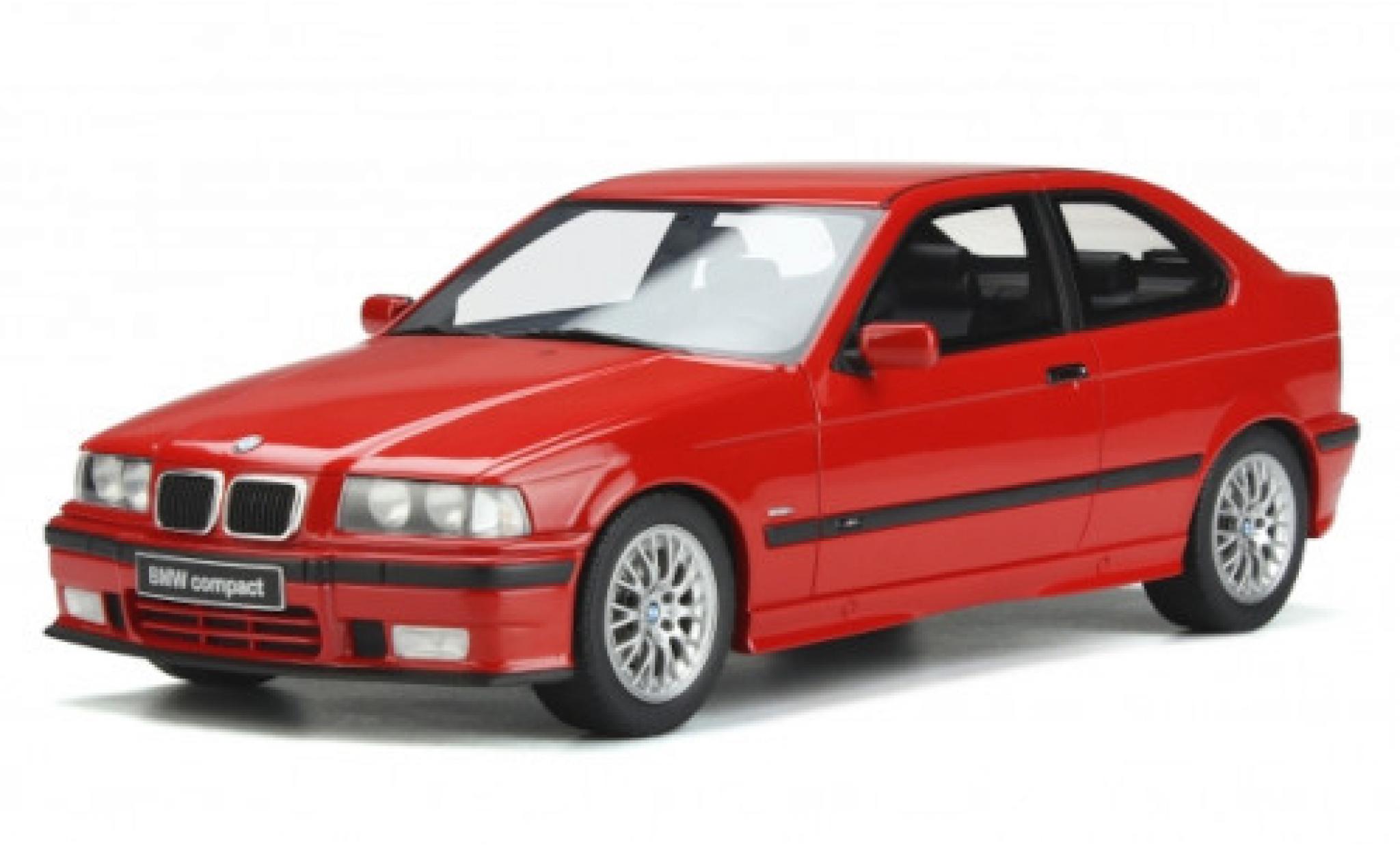 Bmw 323 1/18 Ottomobile ti Compact (E36) red 1998 diecast model cars
