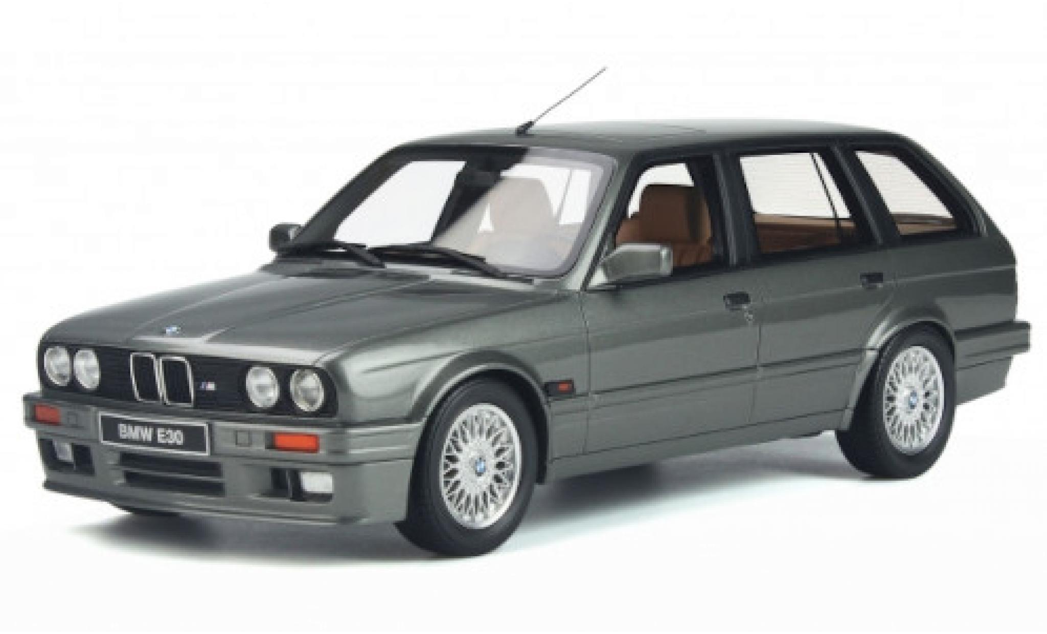 Bmw 325 1/18 Ottomobile i (E30) Touring metallic grey 1991 diecast model cars