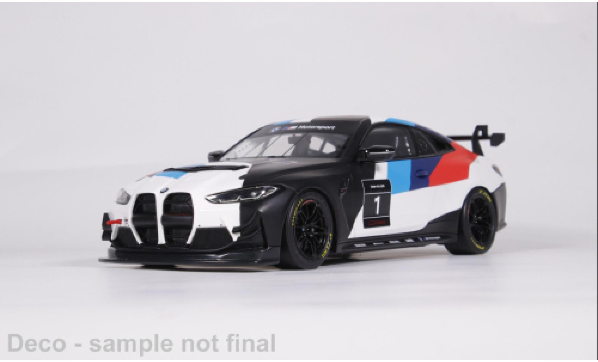 Bmw M4 1/18 Ottomobile GT4 white/Dekor 2022 1:18 diecast model cars