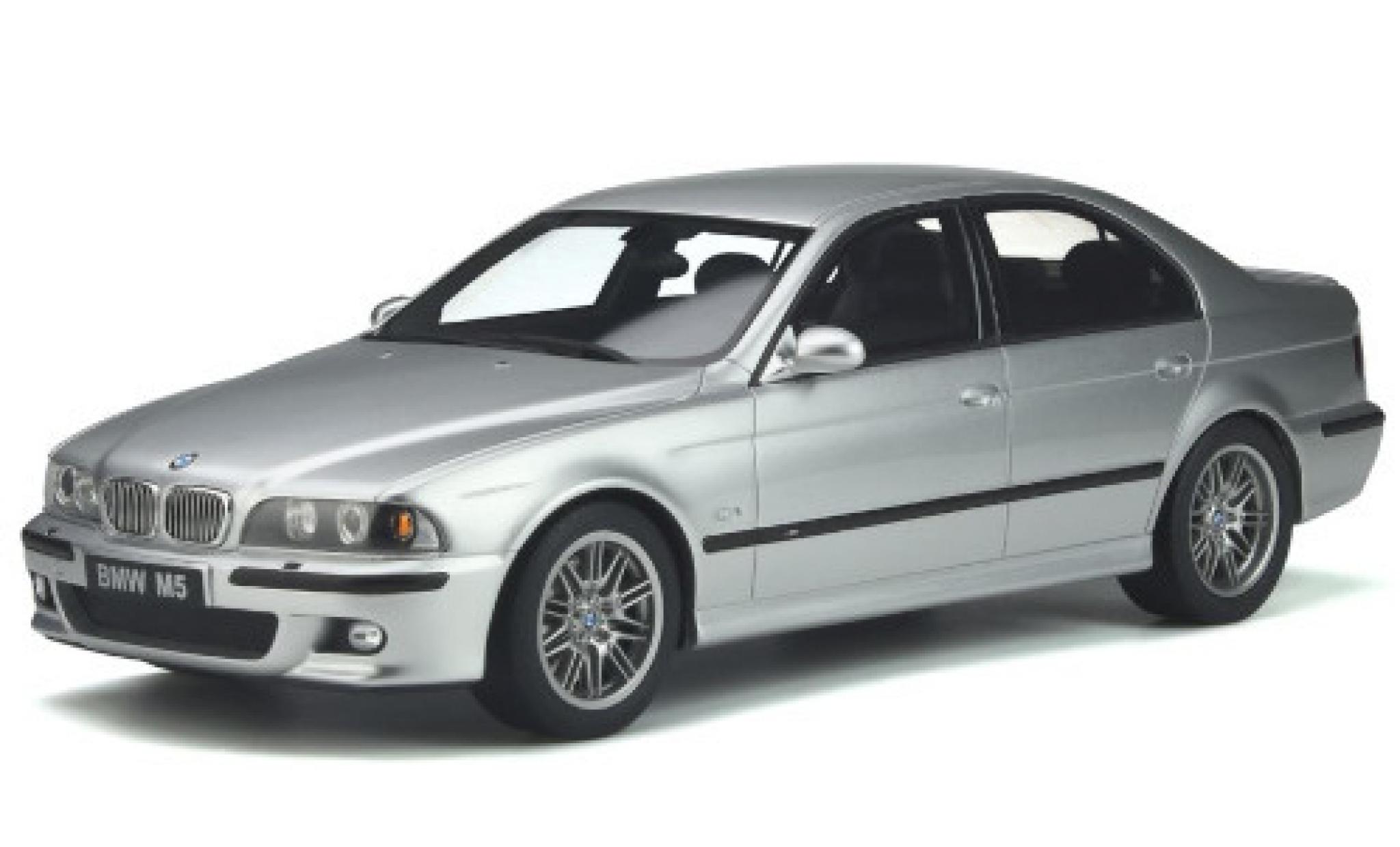 Bmw M5 1/18 Ottomobile (E39) grey 2002 avec greyatre int&eacute;rieur diecast model cars