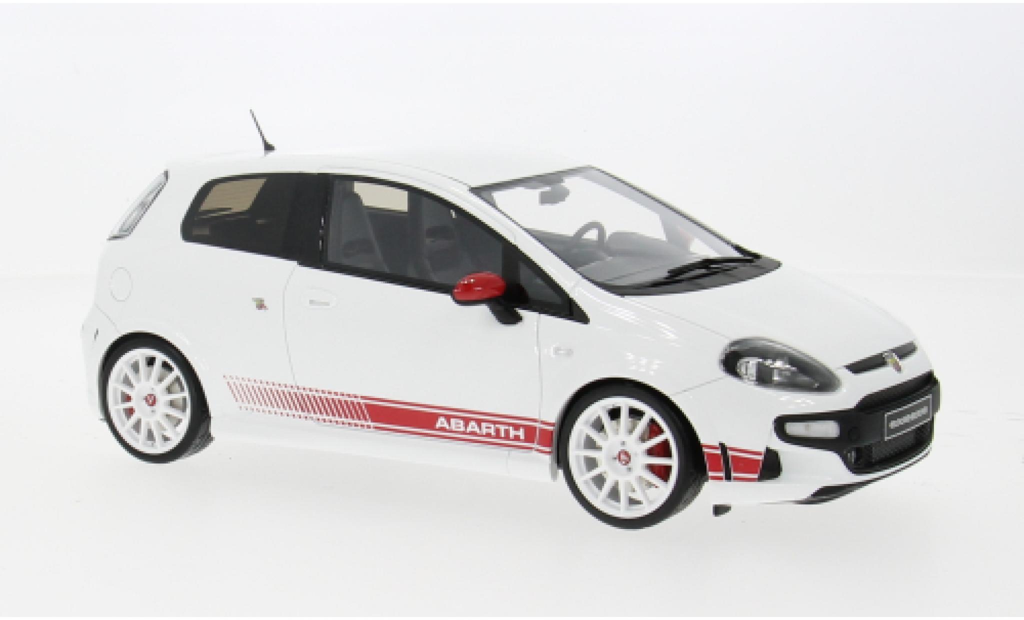 Fiat Grande Punto 1/18 Ottomobile Abarth esseesse white/red 2010 1:18 diecast model cars