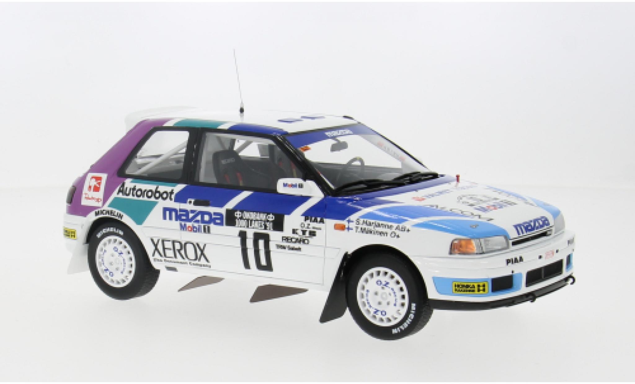 Mazda 323 1/18 Ottomobile GTX 1000 Lakes Rally 1991 #10 1:18 diecast model cars